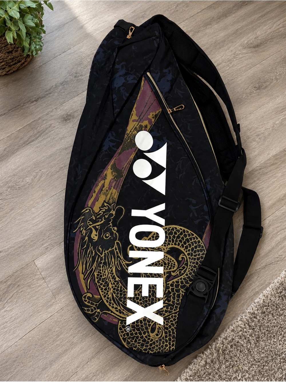 Yonex Black Dragon Tennis Racquet Bag -